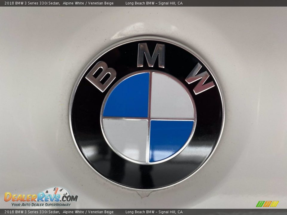 2018 BMW 3 Series 330i Sedan Alpine White / Venetian Beige Photo #10