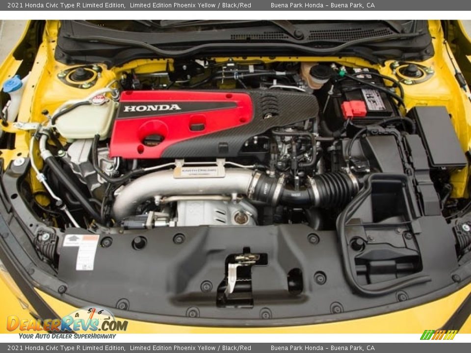 2021 Honda Civic Type R Limited Edition 2.0 Liter Turbocharged DOHC 16-Valve i-VTEC 4 Cylinder Engine Photo #10