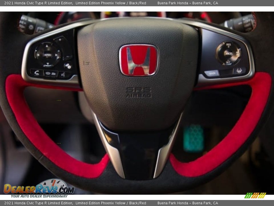 2021 Honda Civic Type R Limited Edition Steering Wheel Photo #20