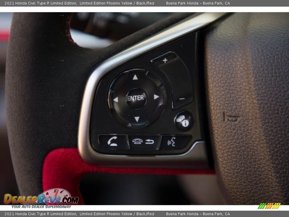 2021 Honda Civic Type R Limited Edition Steering Wheel Photo #21