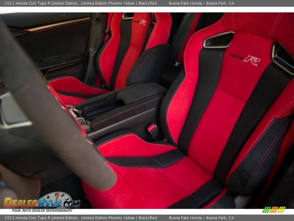 Front Seat of 2021 Honda Civic Type R Limited Edition Photo #24