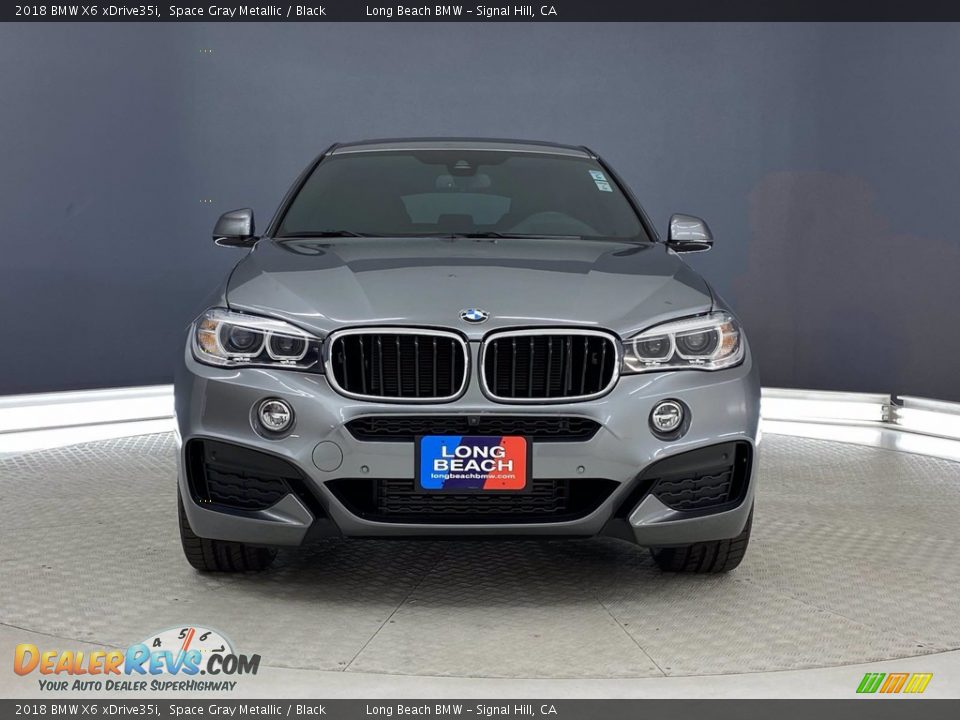 2018 BMW X6 xDrive35i Space Gray Metallic / Black Photo #2