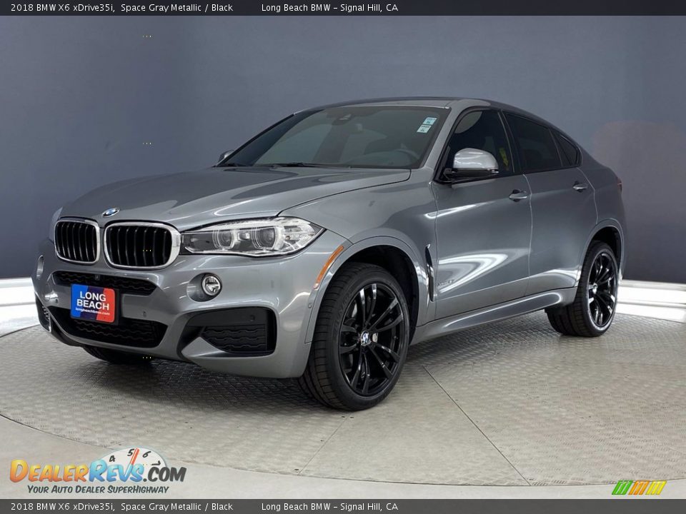 2018 BMW X6 xDrive35i Space Gray Metallic / Black Photo #3