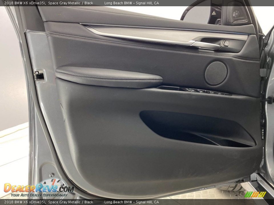 2018 BMW X6 xDrive35i Space Gray Metallic / Black Photo #13
