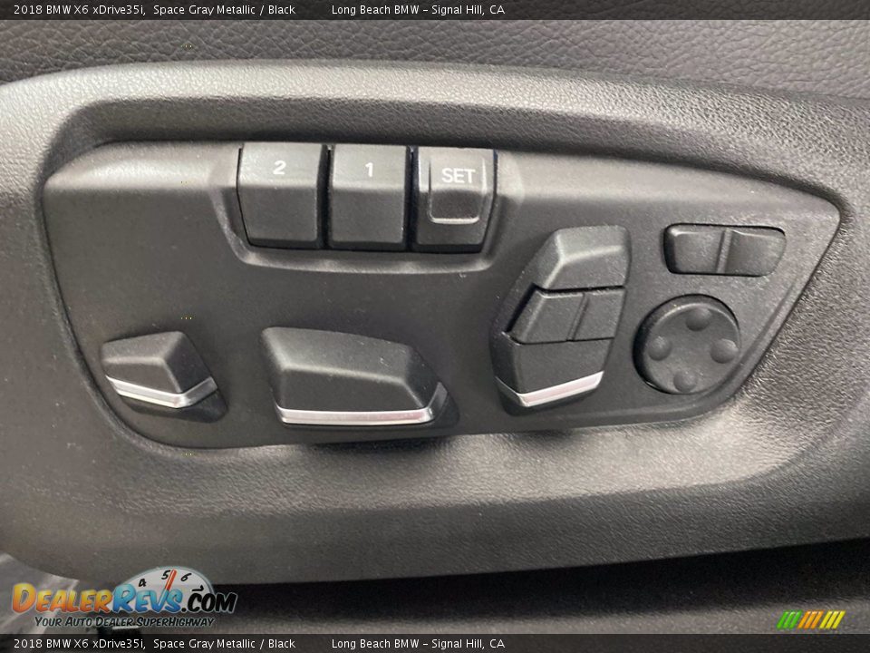 2018 BMW X6 xDrive35i Space Gray Metallic / Black Photo #15