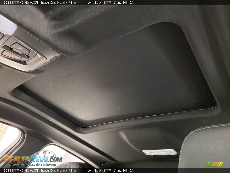 2018 BMW X6 xDrive35i Space Gray Metallic / Black Photo #31