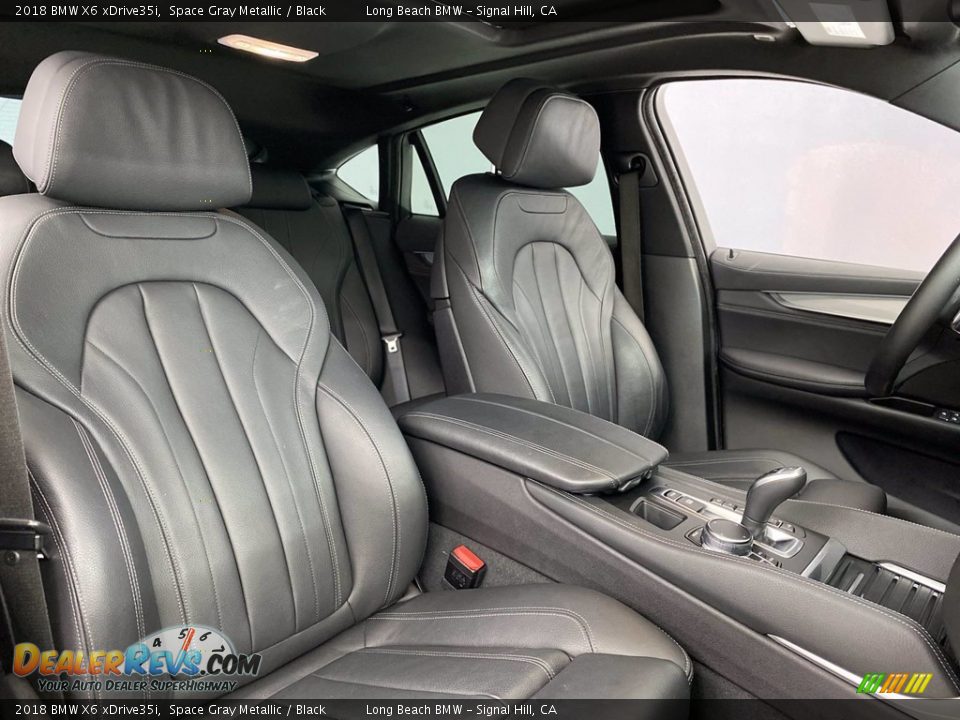 2018 BMW X6 xDrive35i Space Gray Metallic / Black Photo #34