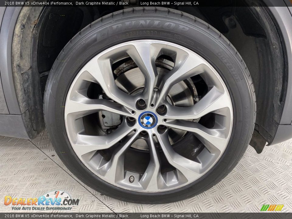 2018 BMW X5 xDrive40e iPerfomance Dark Graphite Metallic / Black Photo #6