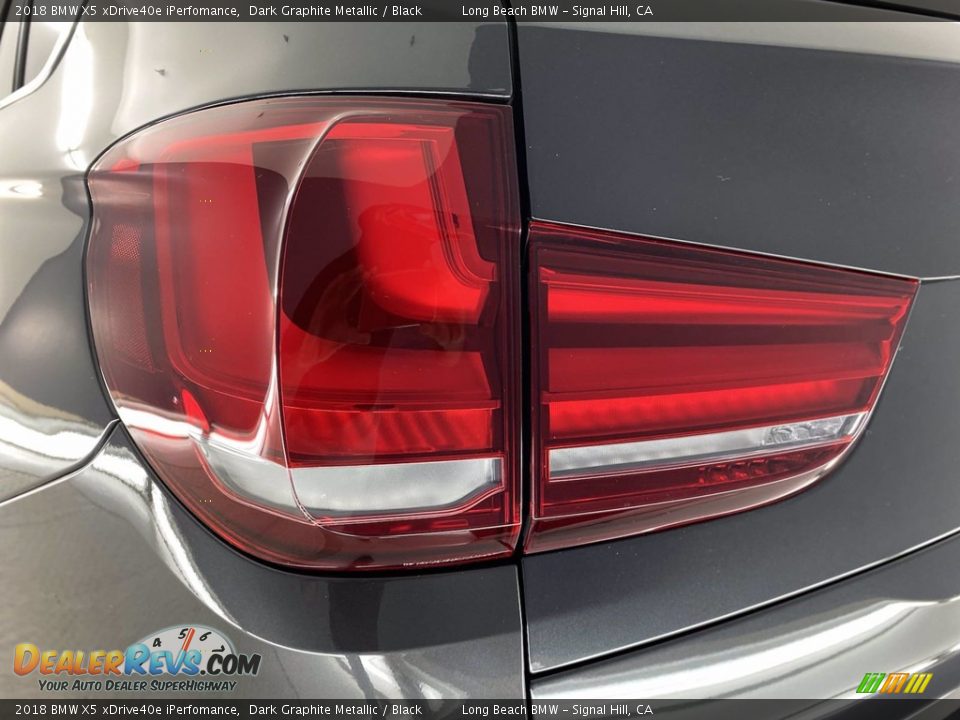 2018 BMW X5 xDrive40e iPerfomance Dark Graphite Metallic / Black Photo #9