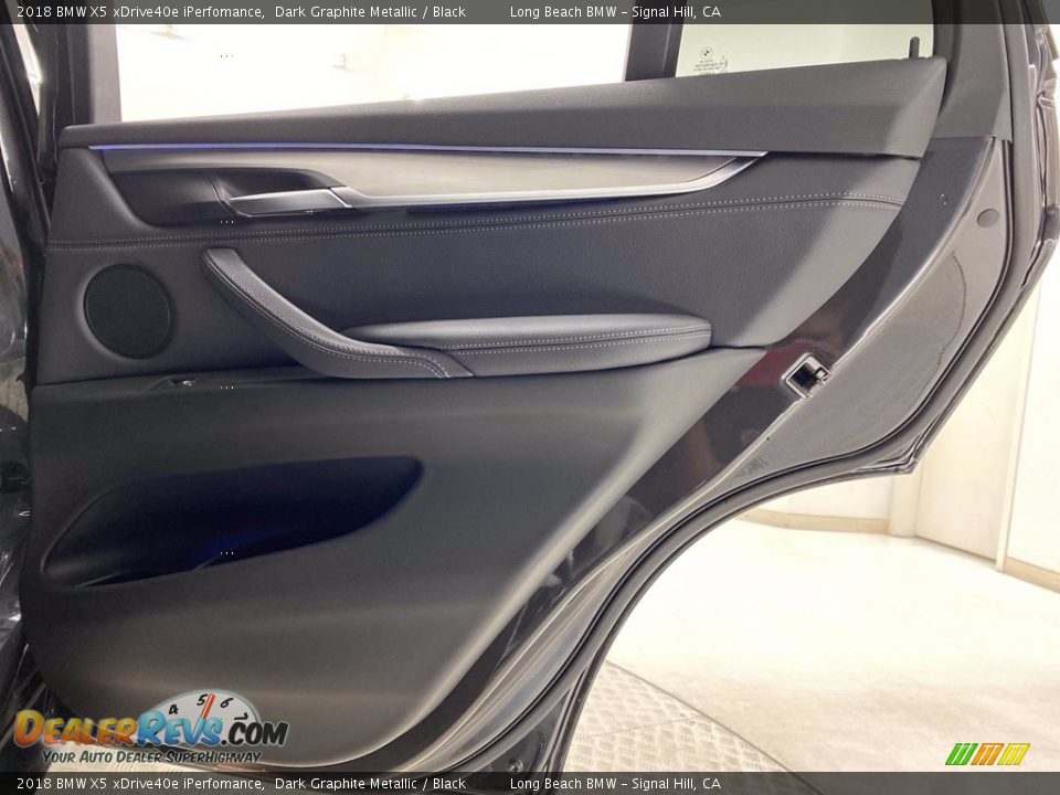 2018 BMW X5 xDrive40e iPerfomance Dark Graphite Metallic / Black Photo #35