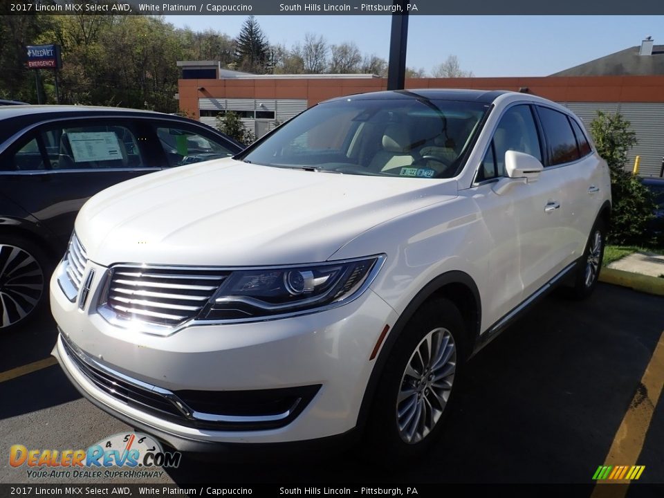 2017 Lincoln MKX Select AWD White Platinum / Cappuccino Photo #1