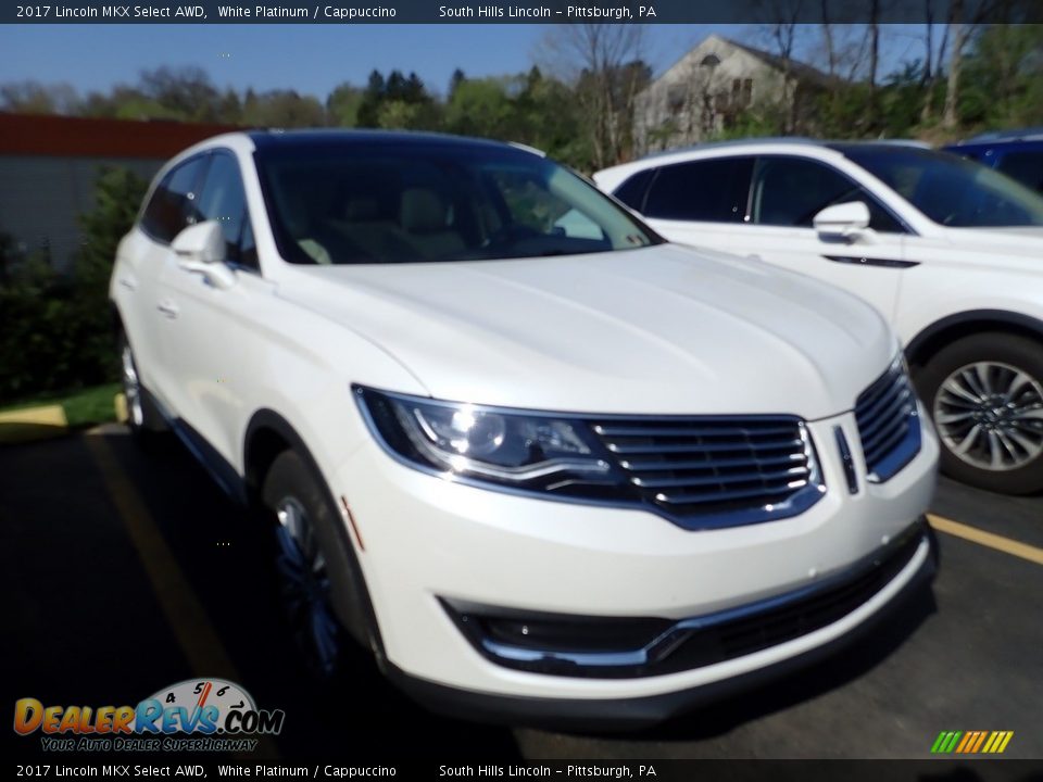 2017 Lincoln MKX Select AWD White Platinum / Cappuccino Photo #5