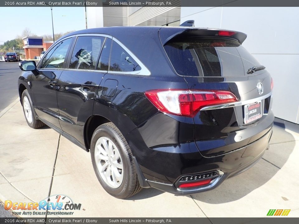 2016 Acura RDX AWD Crystal Black Pearl / Ebony Photo #3