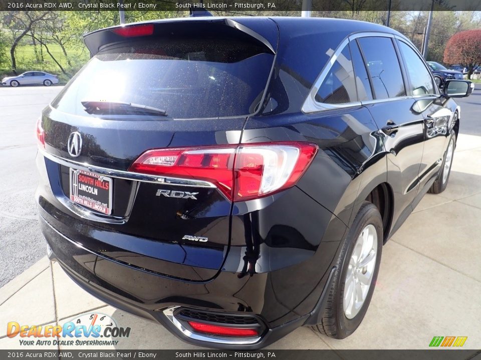 2016 Acura RDX AWD Crystal Black Pearl / Ebony Photo #6