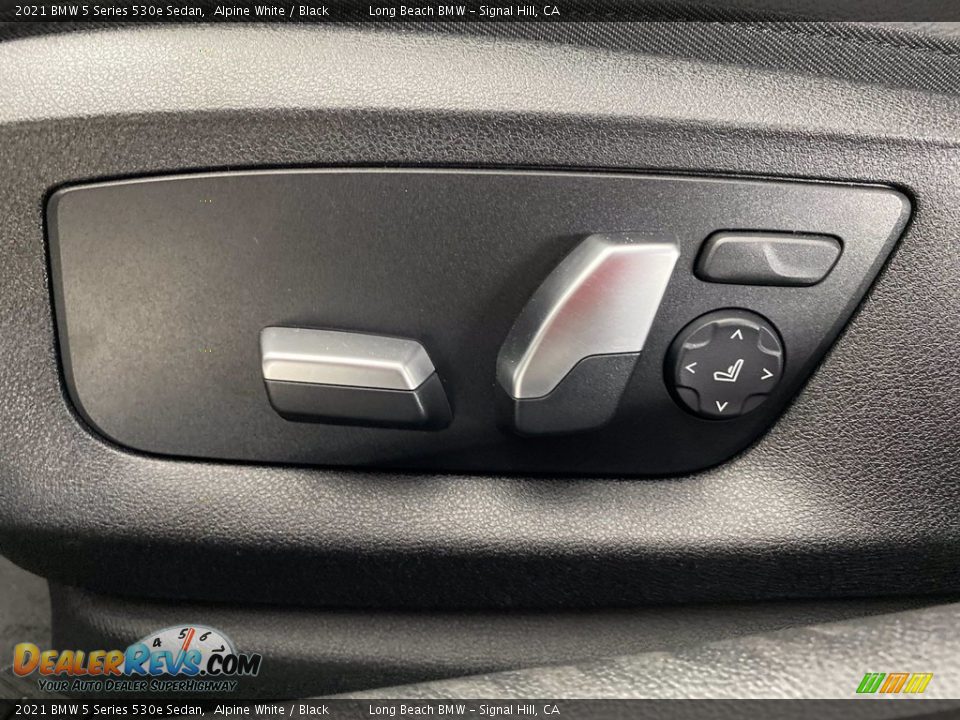 Controls of 2021 BMW 5 Series 530e Sedan Photo #11