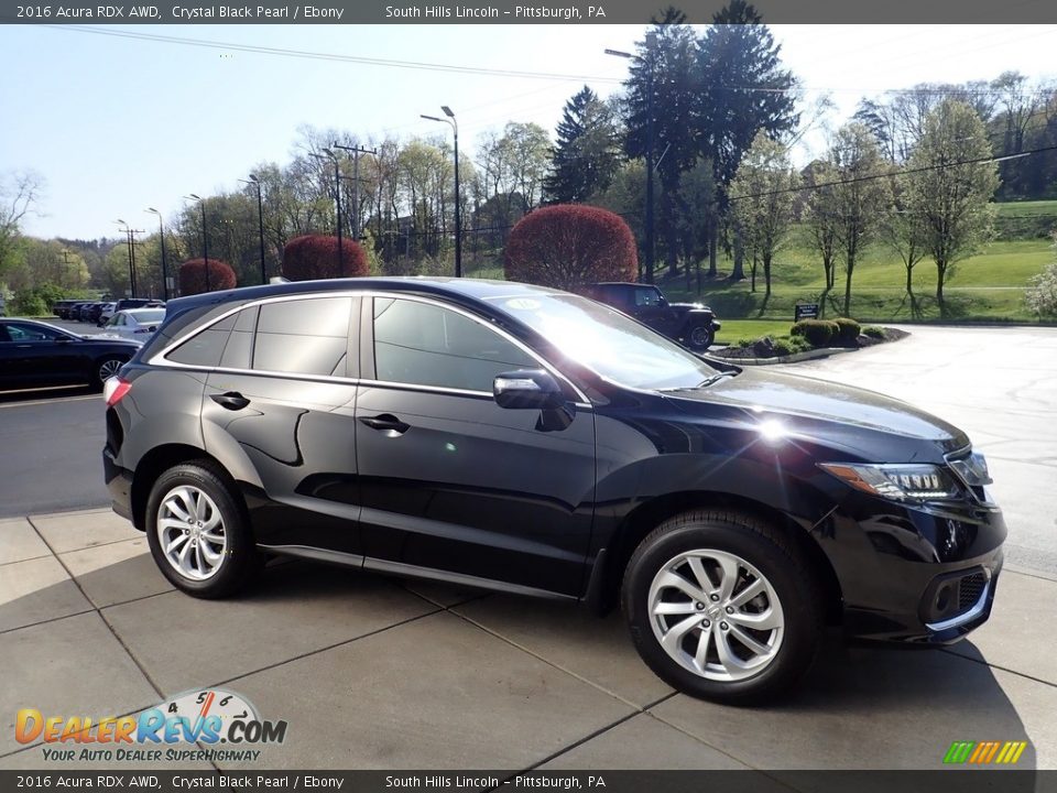 2016 Acura RDX AWD Crystal Black Pearl / Ebony Photo #7