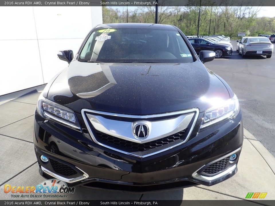 2016 Acura RDX AWD Crystal Black Pearl / Ebony Photo #9