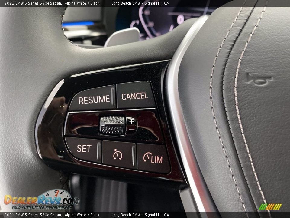 2021 BMW 5 Series 530e Sedan Steering Wheel Photo #15