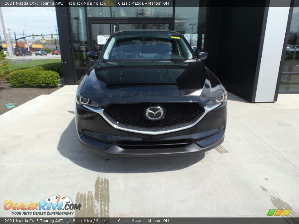 2021 Mazda CX-5 Touring AWD Jet Black Mica / Black Photo #2