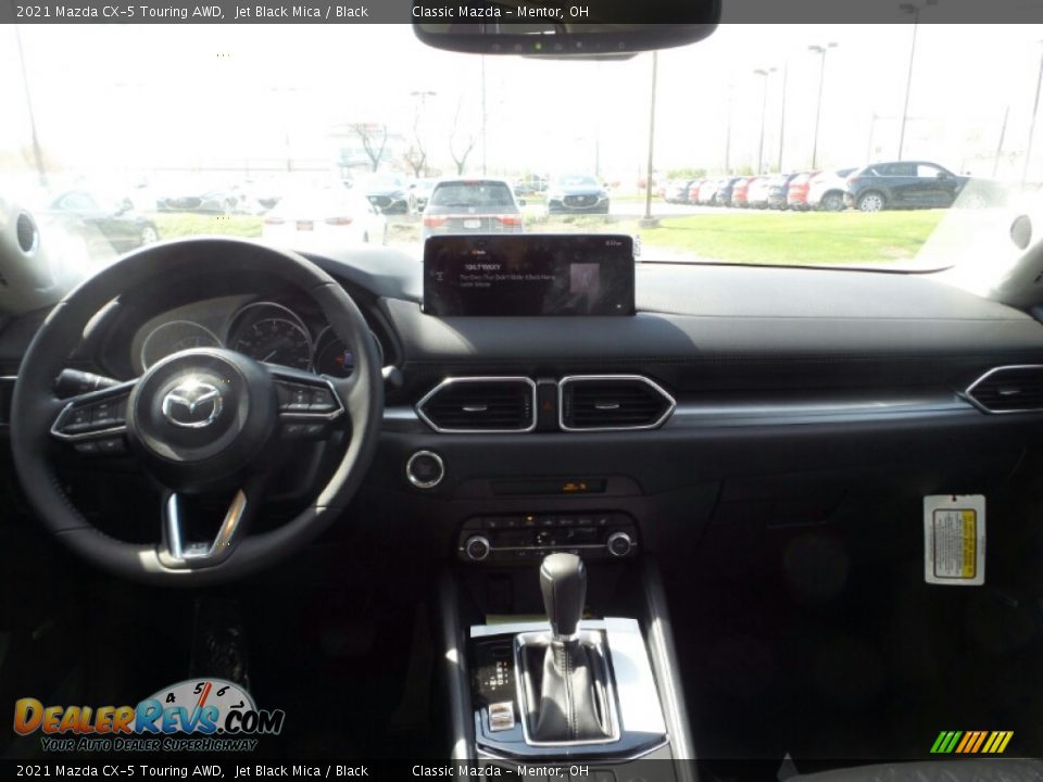 2021 Mazda CX-5 Touring AWD Jet Black Mica / Black Photo #3