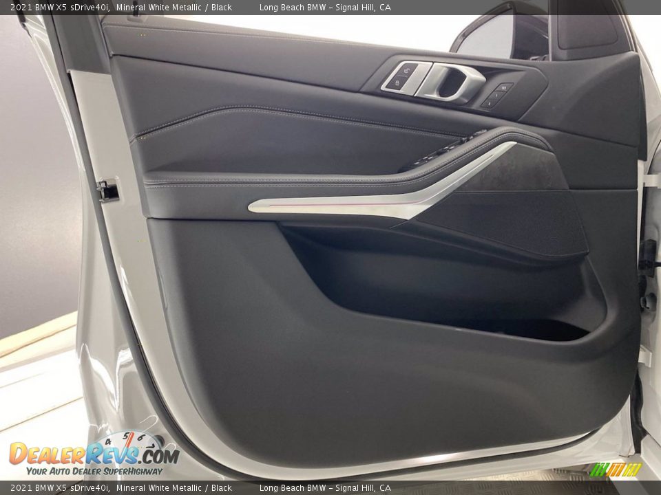 2021 BMW X5 sDrive40i Mineral White Metallic / Black Photo #10