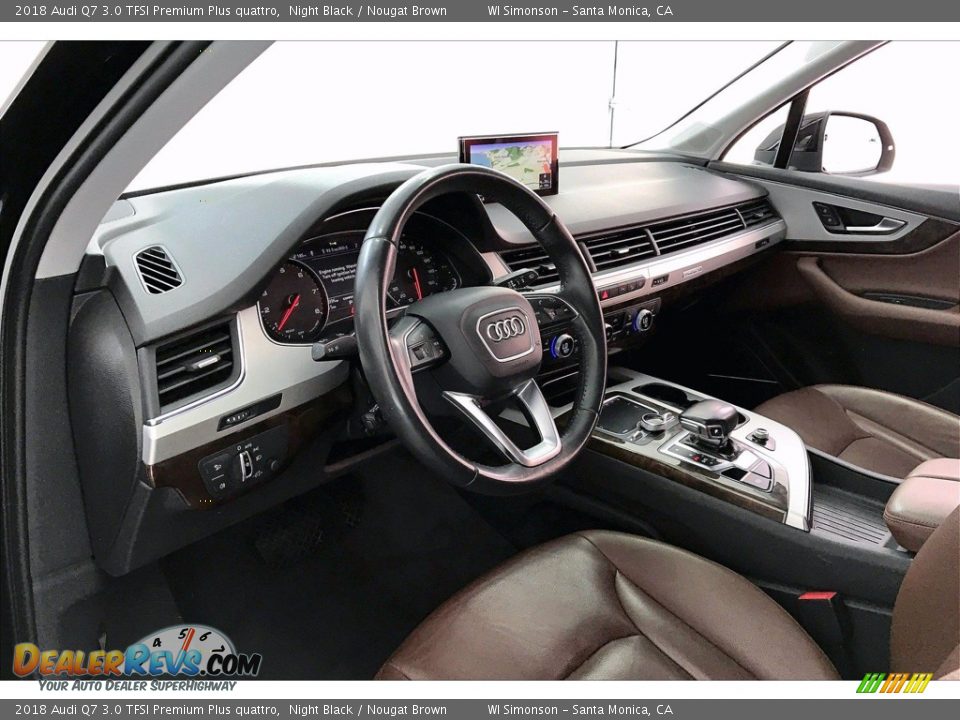 Front Seat of 2018 Audi Q7 3.0 TFSI Premium Plus quattro Photo #14