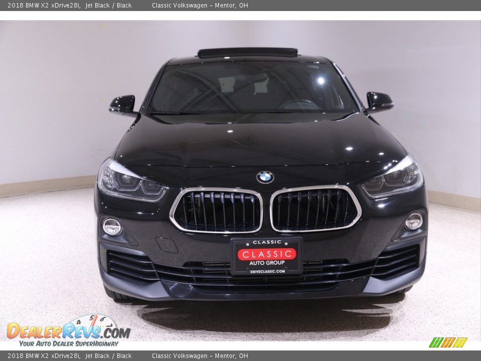2018 BMW X2 xDrive28i Jet Black / Black Photo #2
