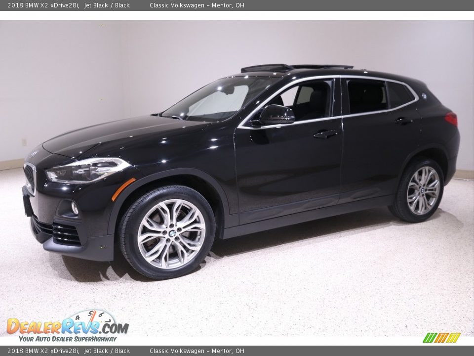 2018 BMW X2 xDrive28i Jet Black / Black Photo #3