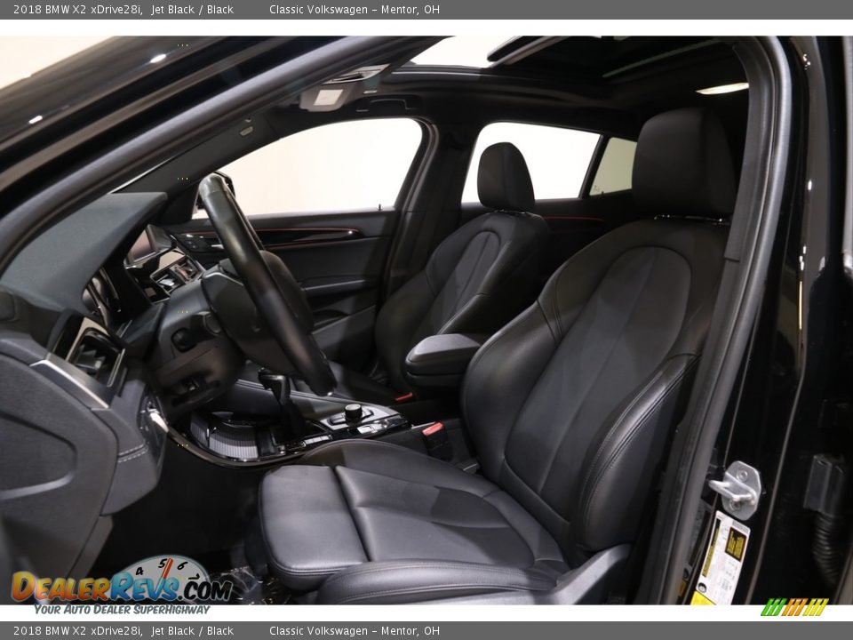 2018 BMW X2 xDrive28i Jet Black / Black Photo #5