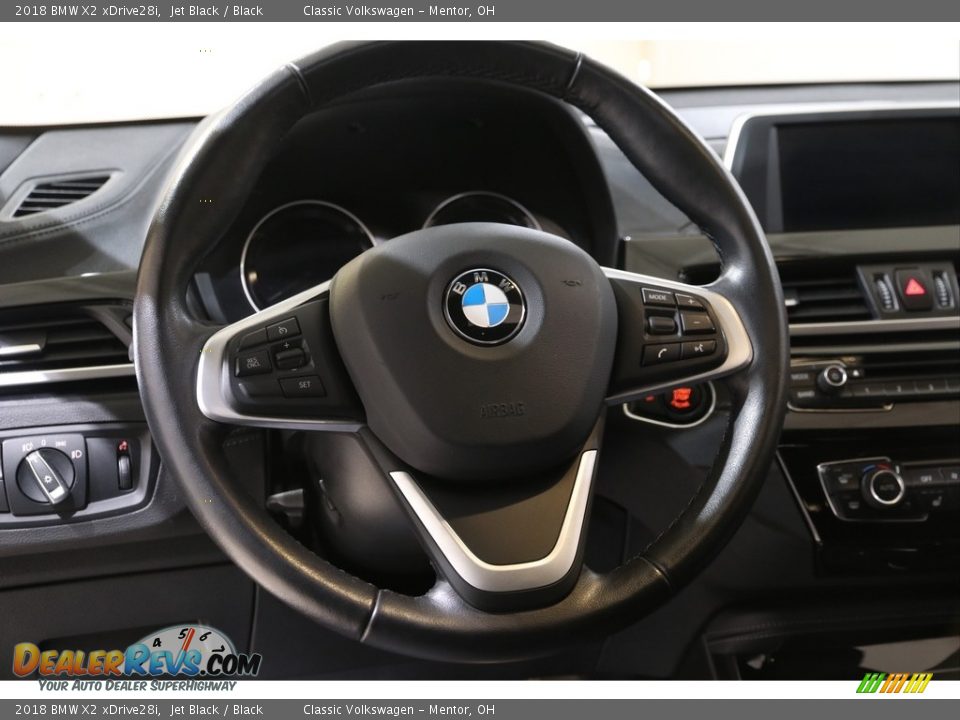 2018 BMW X2 xDrive28i Jet Black / Black Photo #7