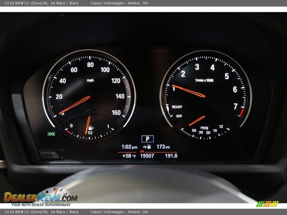 2018 BMW X2 xDrive28i Jet Black / Black Photo #8