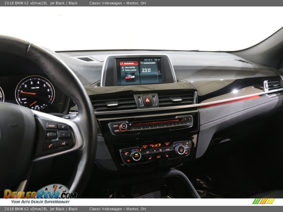 2018 BMW X2 xDrive28i Jet Black / Black Photo #9