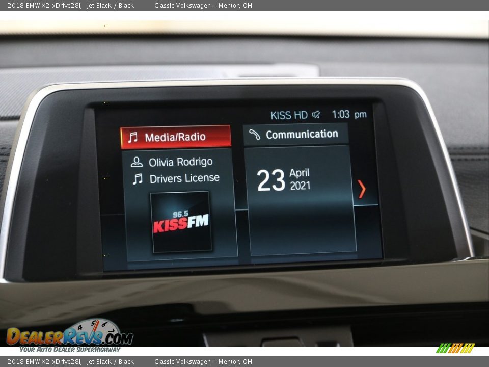 2018 BMW X2 xDrive28i Jet Black / Black Photo #10
