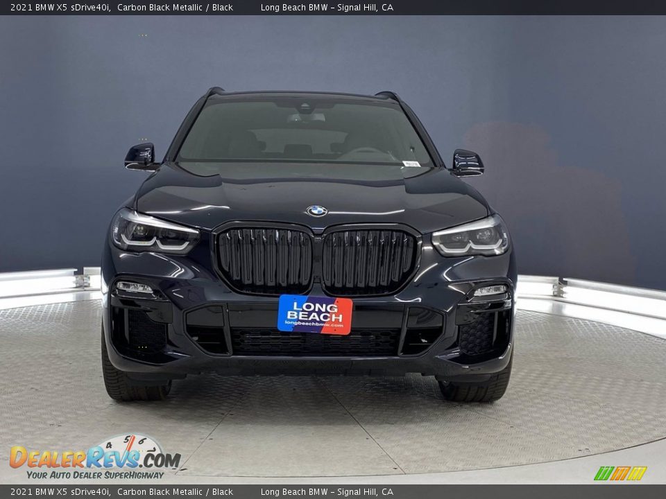 2021 BMW X5 sDrive40i Carbon Black Metallic / Black Photo #2