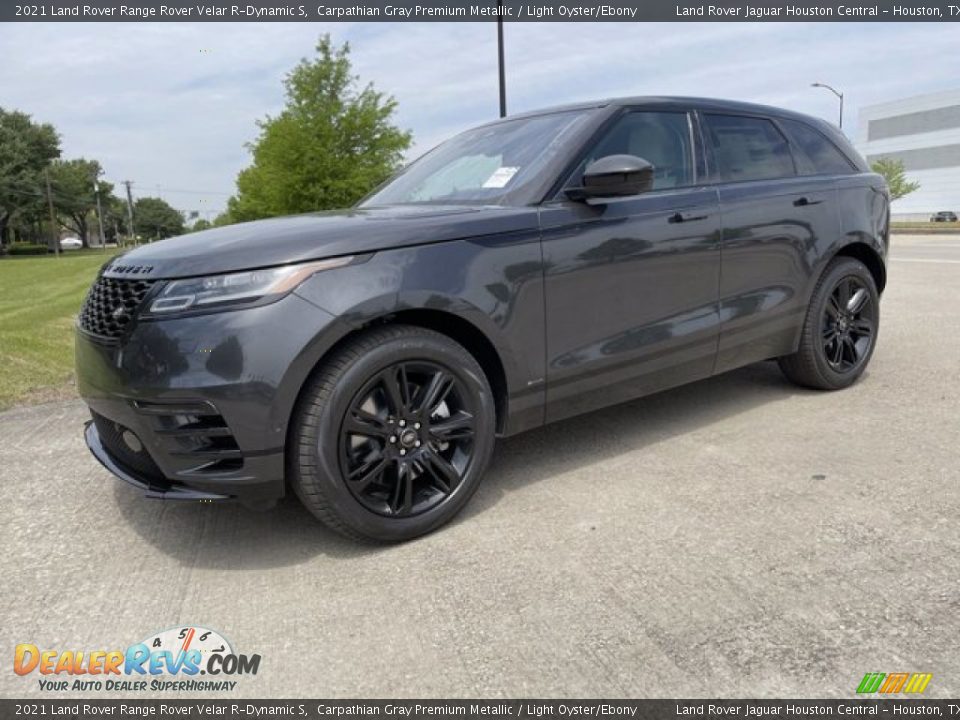 2021 Land Rover Range Rover Velar R-Dynamic S Carpathian Gray Premium Metallic / Light Oyster/Ebony Photo #1