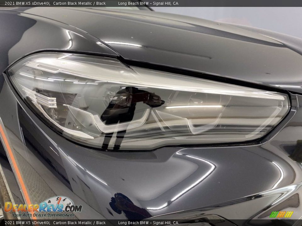 2021 BMW X5 sDrive40i Carbon Black Metallic / Black Photo #4
