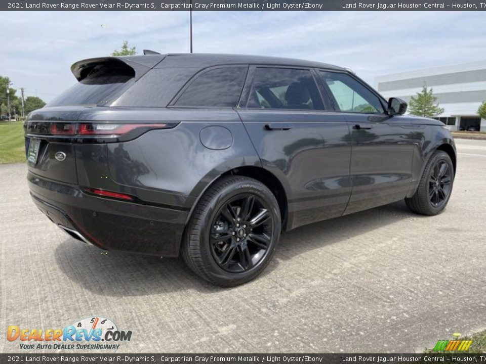 2021 Land Rover Range Rover Velar R-Dynamic S Carpathian Gray Premium Metallic / Light Oyster/Ebony Photo #2