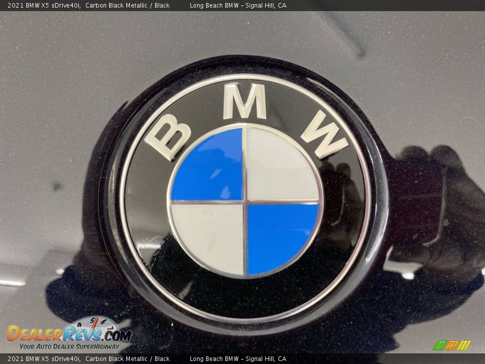 2021 BMW X5 sDrive40i Carbon Black Metallic / Black Photo #5