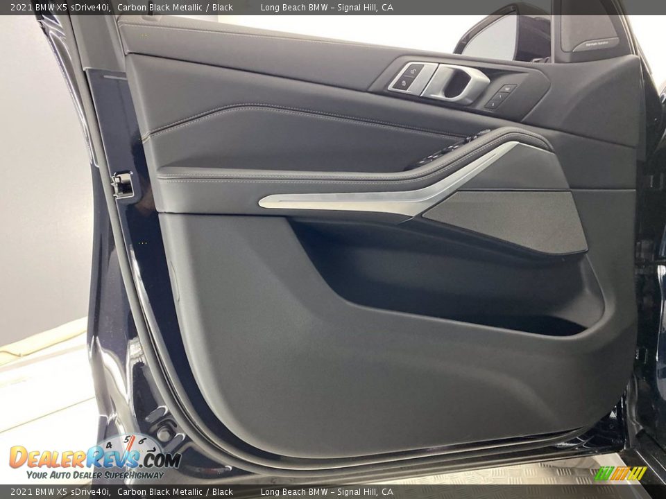 2021 BMW X5 sDrive40i Carbon Black Metallic / Black Photo #10