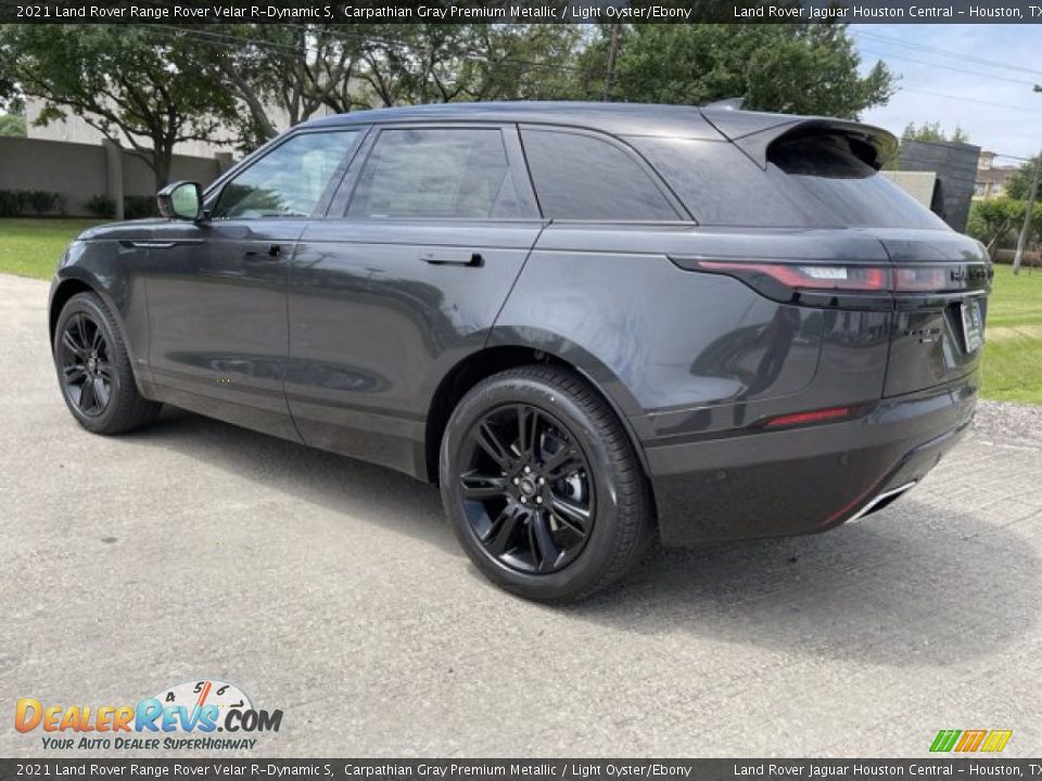 2021 Land Rover Range Rover Velar R-Dynamic S Carpathian Gray Premium Metallic / Light Oyster/Ebony Photo #10