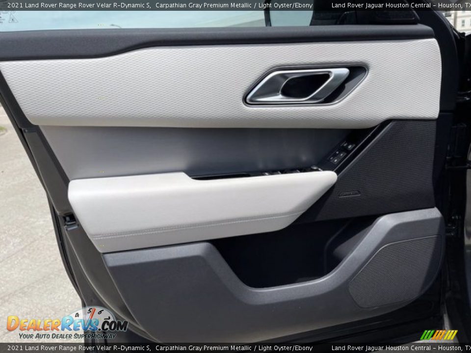 2021 Land Rover Range Rover Velar R-Dynamic S Carpathian Gray Premium Metallic / Light Oyster/Ebony Photo #13
