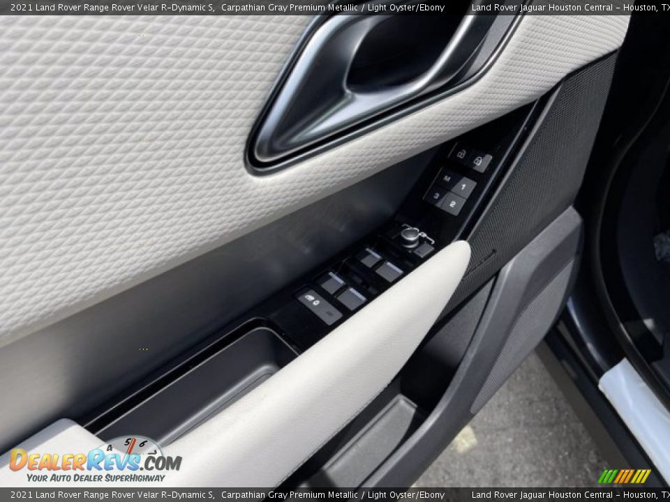 2021 Land Rover Range Rover Velar R-Dynamic S Carpathian Gray Premium Metallic / Light Oyster/Ebony Photo #14