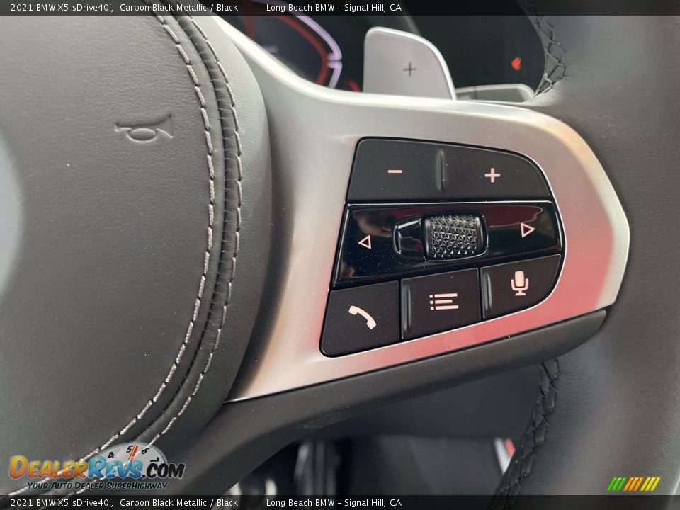 2021 BMW X5 sDrive40i Steering Wheel Photo #16