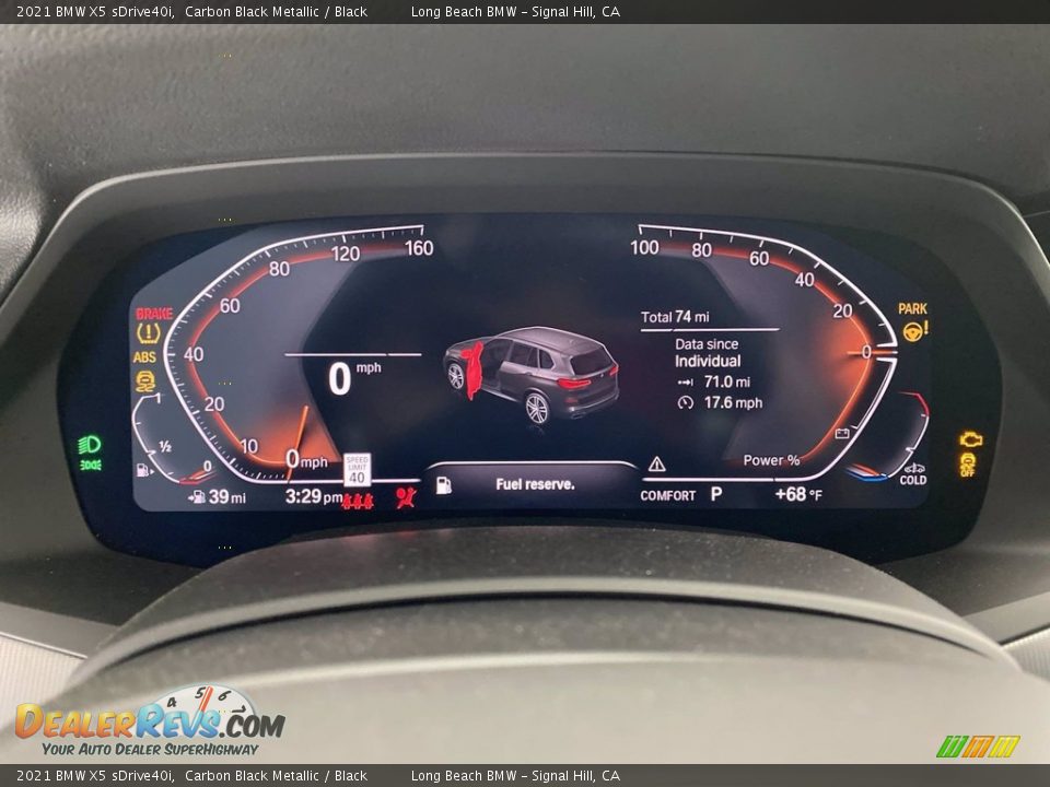 2021 BMW X5 sDrive40i Gauges Photo #17