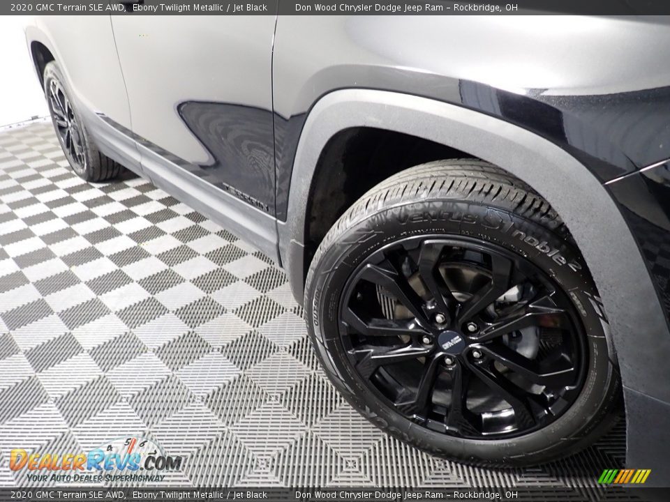 2020 GMC Terrain SLE AWD Ebony Twilight Metallic / Jet Black Photo #4