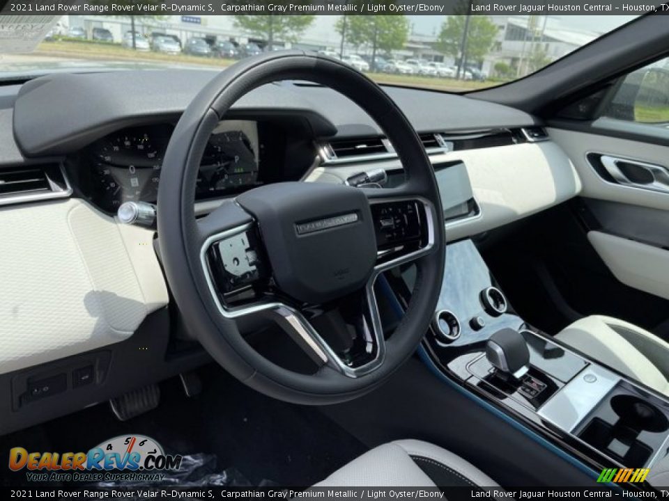 2021 Land Rover Range Rover Velar R-Dynamic S Carpathian Gray Premium Metallic / Light Oyster/Ebony Photo #27