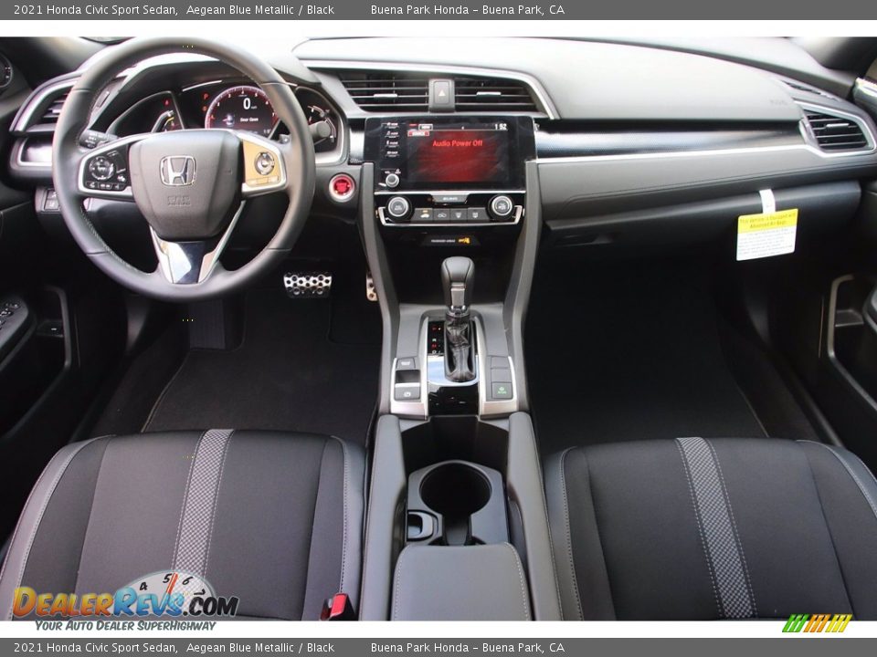 Dashboard of 2021 Honda Civic Sport Sedan Photo #11
