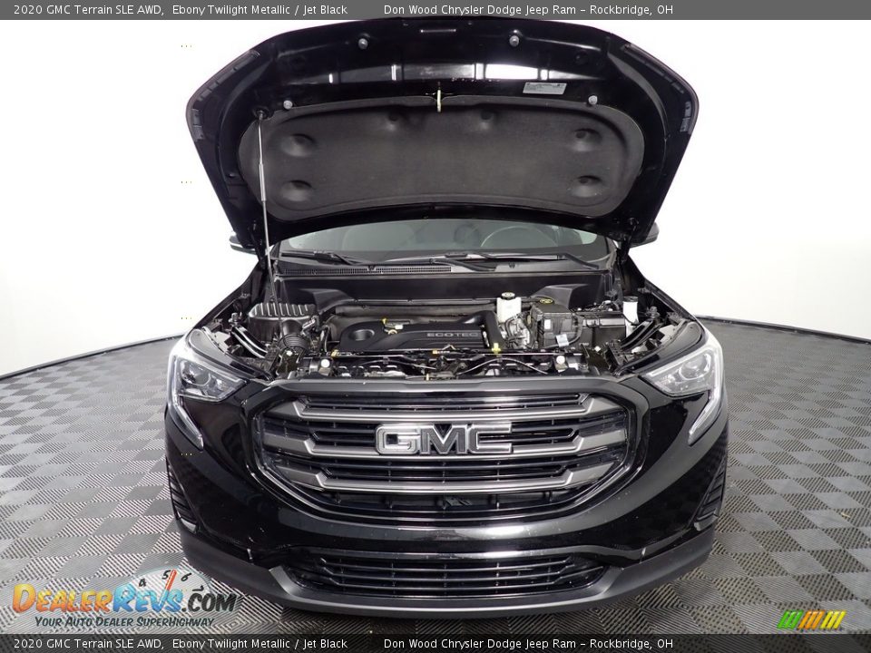 2020 GMC Terrain SLE AWD Ebony Twilight Metallic / Jet Black Photo #6