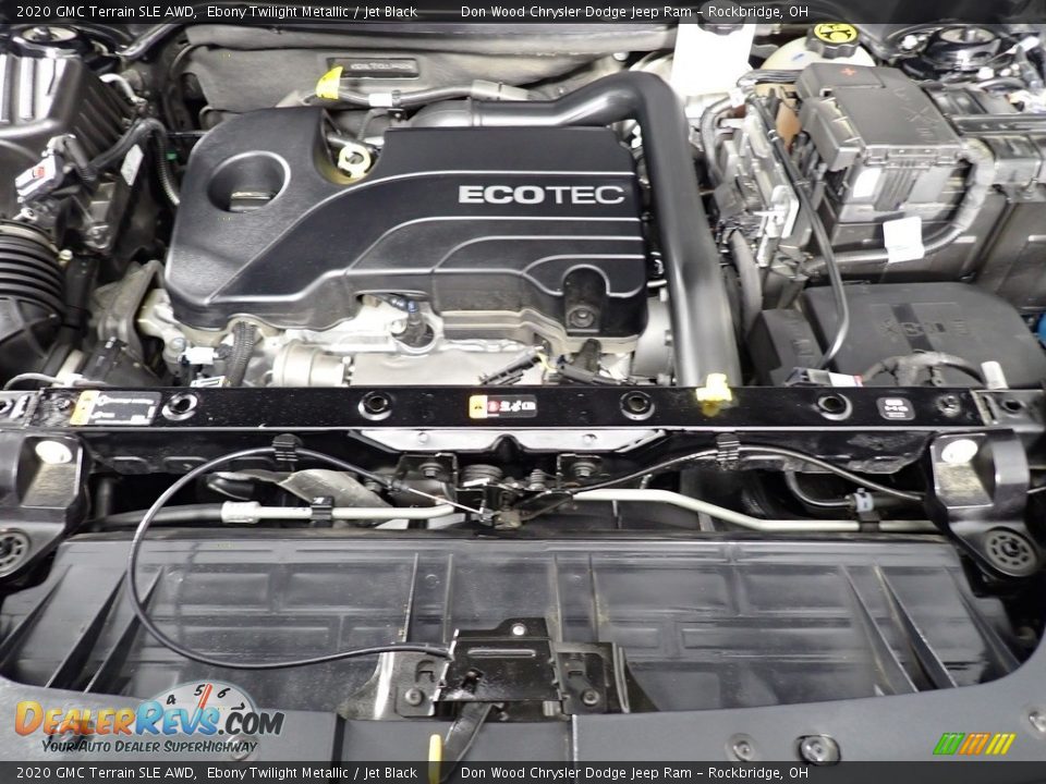 2020 GMC Terrain SLE AWD Ebony Twilight Metallic / Jet Black Photo #7