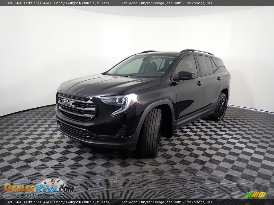 2020 GMC Terrain SLE AWD Ebony Twilight Metallic / Jet Black Photo #8